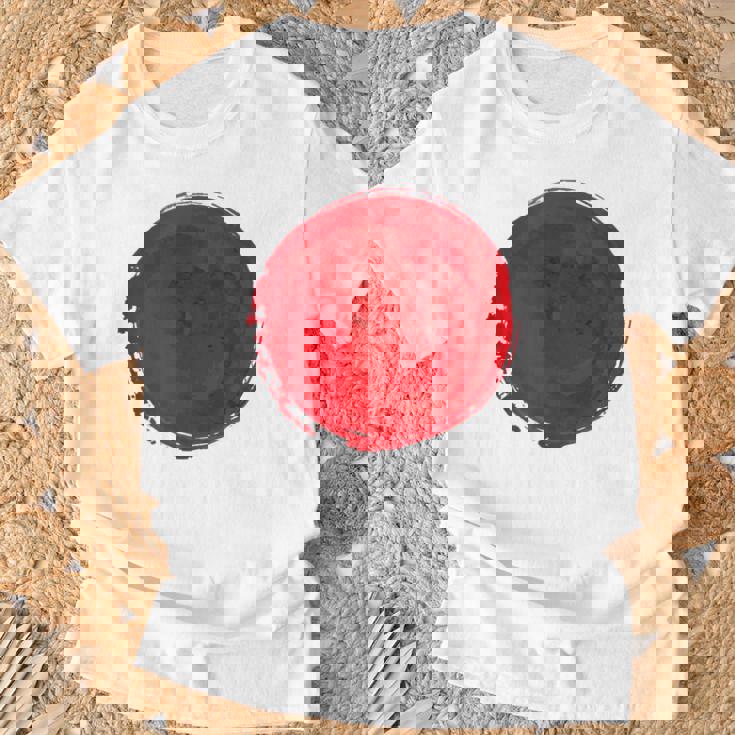 日本国旗 昇る太陽 日照 日の丸 Tシャツ 高齢者への贈り物