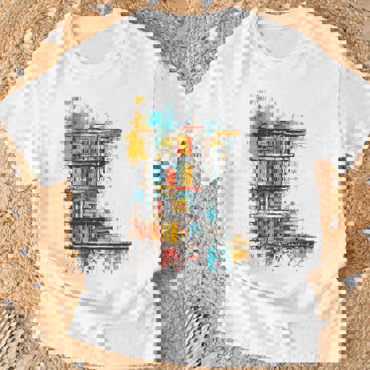 本 抽象的 グラフィック デッサン イラスト 絵画 本 Tシャツ 高齢者への贈り物