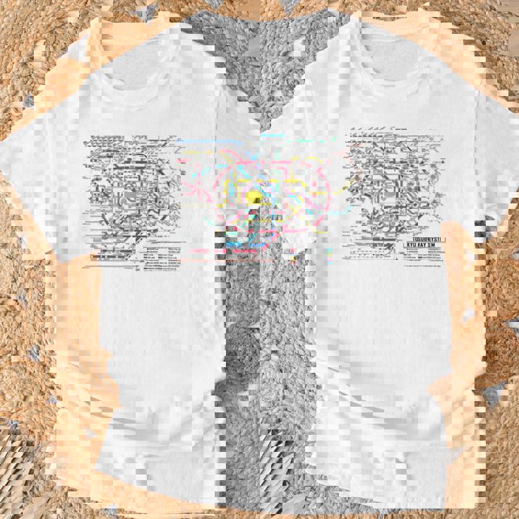 東京地下鉄地図 地図 東京地下鉄 Tシャツ 高齢者への贈り物