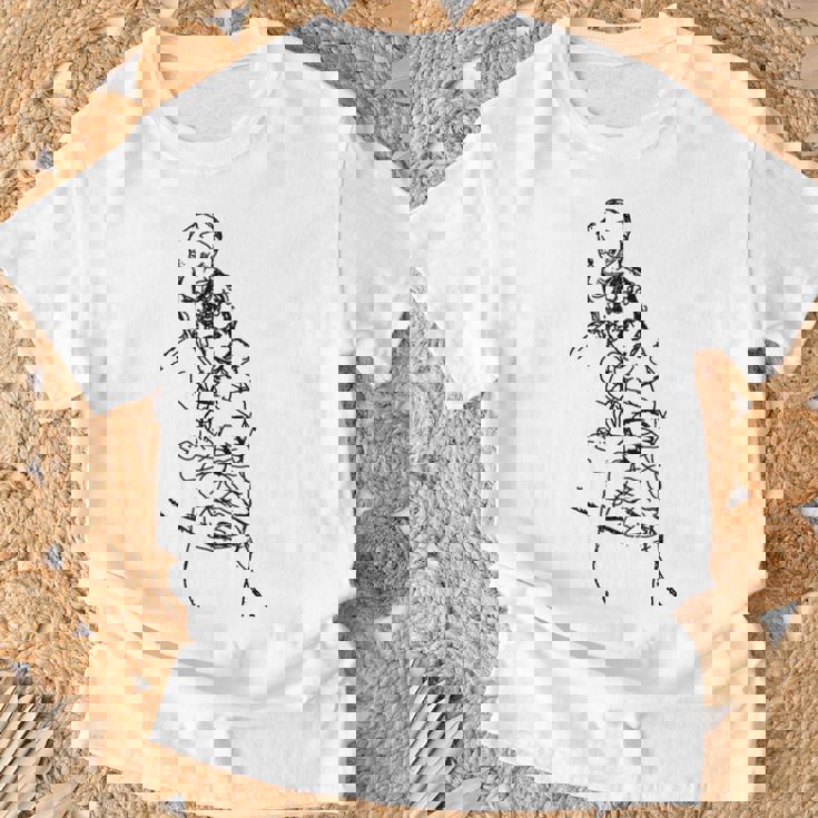 母と子 エゴン・シーレ作 1914 Tシャツ 高齢者への贈り物