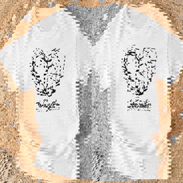 牡蠣のキャラクター「Cute Oyster」黒ver Tシャツ 高齢者への贈り物