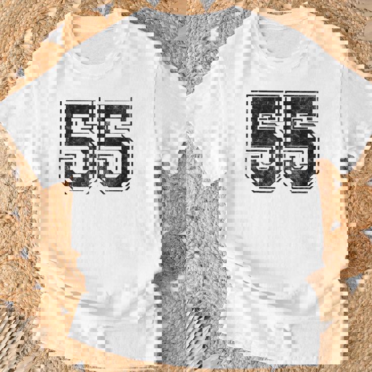 番号 55 Tシャツ 高齢者への贈り物