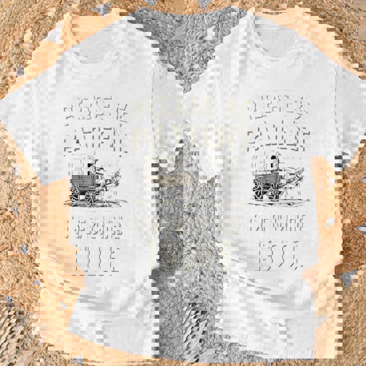 私は1900年代から面白いレトロから我慢してください 長袖tシャツ Tシャツ 高齢者への贈り物