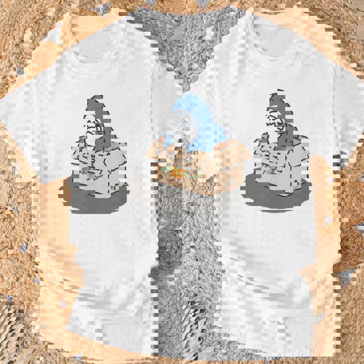 箱入りサメ Tシャツ 高齢者への贈り物