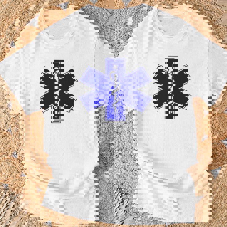 緊急医療レスポンダー Ems Emt 長袖tシャツ Tシャツ 高齢者への贈り物