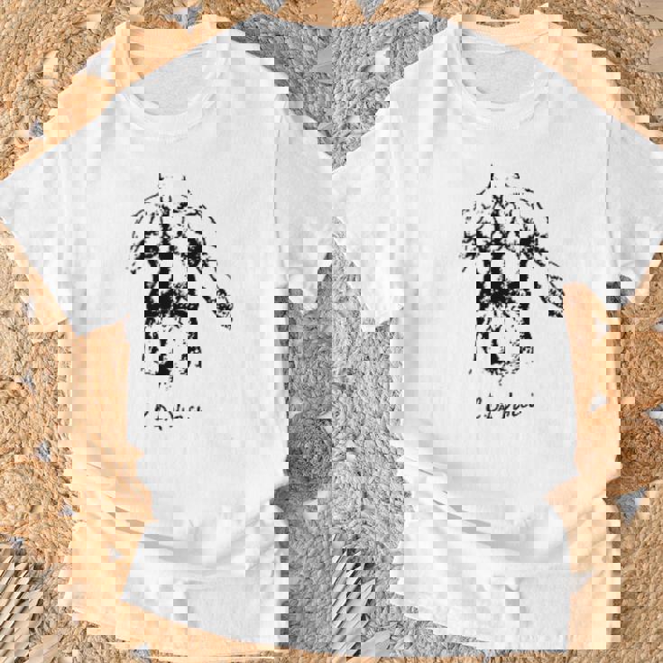 背中の筋肉 解剖スケッチ レオナルド・ダ・ヴィンチ 芸術 Muscles Back Dainci Anatomy Tシャツ 高齢者への贈り物