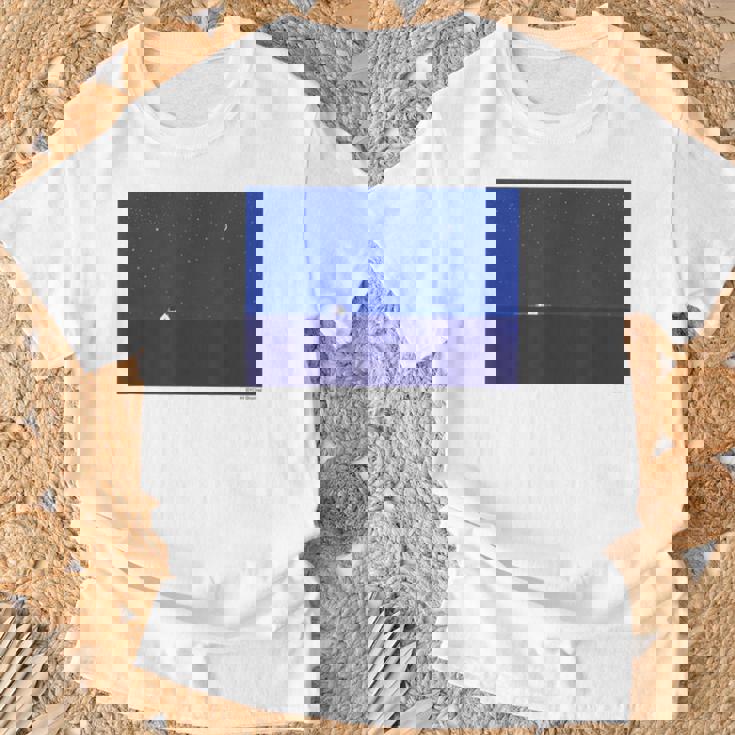 詩とメルヘン 葉祥明 真夜中 Tシャツ 高齢者への贈り物