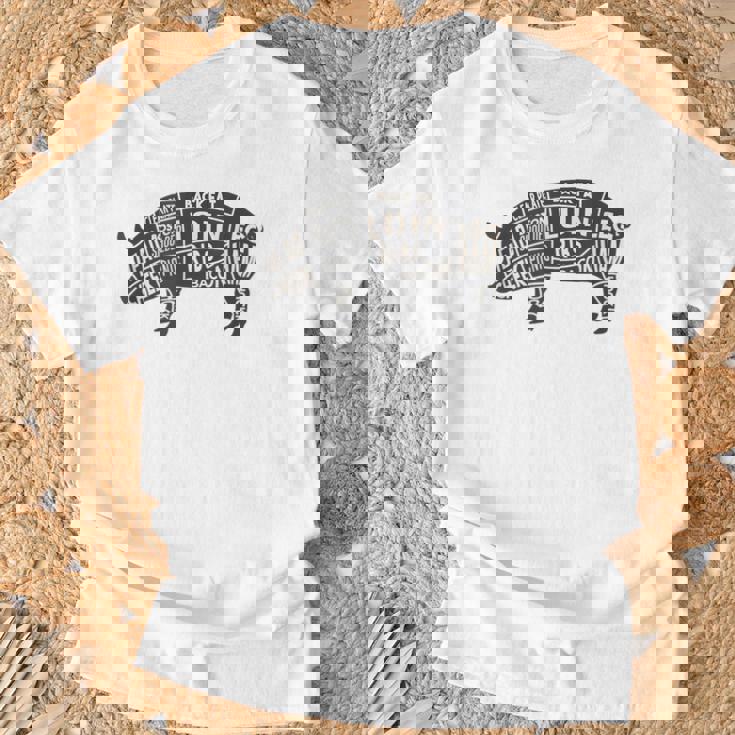 豚肉の部位 面白いtシャツ 豚 ブタ Bbq メンズ おもしろ 面白い 服 オリジナル グッズ ネタ バーベキュー ネタ Tシャツ 高齢者への贈り物