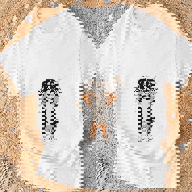 面白いtシャツ バーニーズ 犬 メンズ 犬好き グッズ かわいい おもしろ 面白い 服 ネタ 子供用 長袖tシャツ Tシャツ 高齢者への贈り物