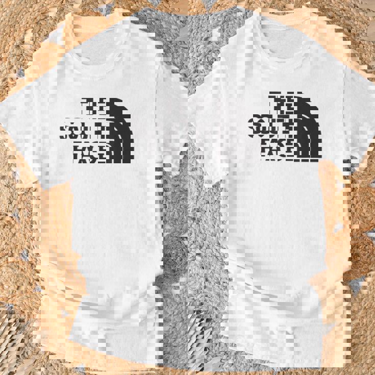 面白いパロディシャツ 夏のクールなデザインのための南の顔 Tシャツ 高齢者への贈り物