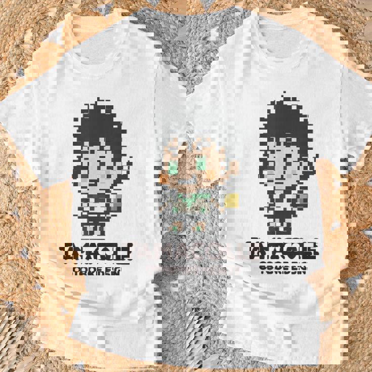 魂これ 讃岐 かわいい ドット絵 ゲーム Tシャツ 高齢者への贈り物