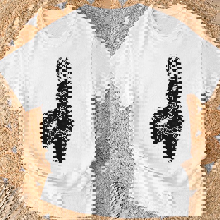 黒うさぎ星人 Tシャツ 高齢者への贈り物