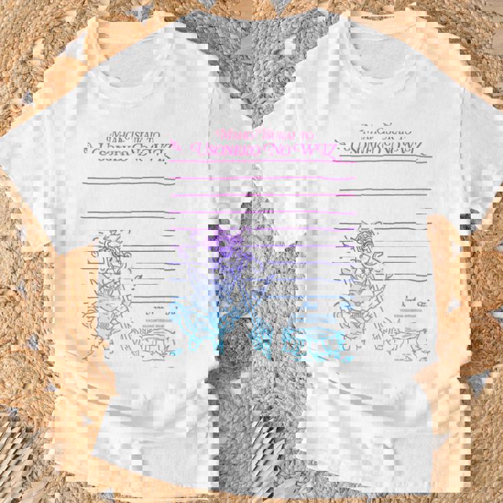 黒猫のウィズ 嘘猫のウィズ E Tシャツ 高齢者への贈り物