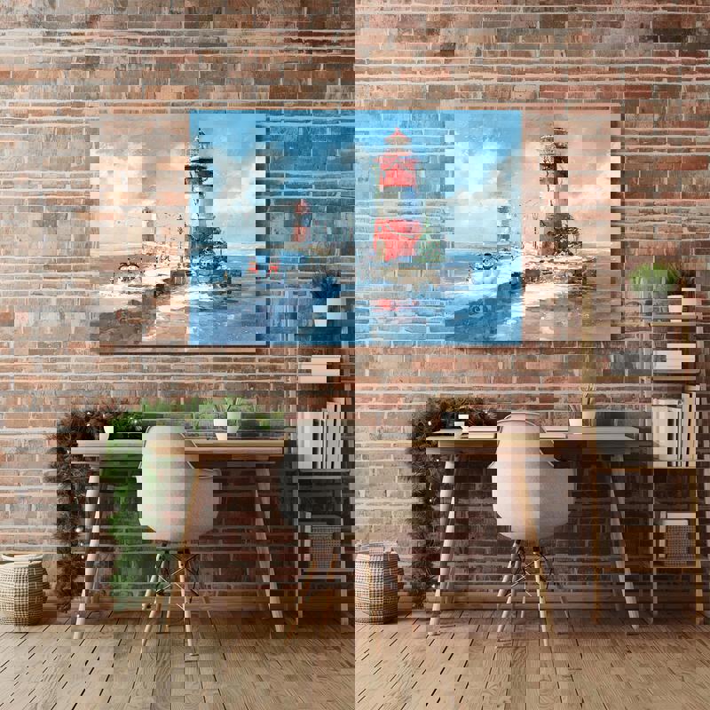 Christmas landscape canvas showcasing festive towns with snow-dusted streets and warm windows, charming for home office decor Christmas landscape canvas showcasing festive towns with snow-dusted streets and warm windows, charming for home office decor