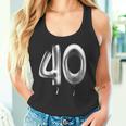 40歳の誕生日バルーン装飾バルーン40年目 タンクトップ