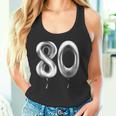 80歳の誕生日バルーン 装飾バルーン 80年目 タンクトップ