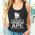 Always Be Yourself Ape メンズ レディース 猿 ゴリラ タンクトップ