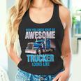 Awesome Trucker セミトラックドライバー ビッグリグ トラッカー タンクトップ