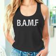 Bamf Bad To The Bone 総合格闘技オペレーターtシャツ タンクトップ