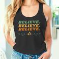 Believe Inspirational Motivational Message Of Hope タンクトップ
