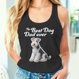 Best Dog Dad Ever ワイヤーフォックステリア タンクトップ