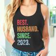 Best Husbandince 2023 2Nd Anniversary Husband タンクトップ