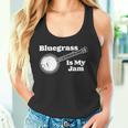 Bluegrass Is My Jam Banjo Musicintage Graphic タンクトップ