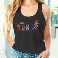 Born To Run マラソンランナー スポーツ カラフルtシャツ タンクトップ