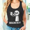 Brain Rot シャツ Word Of The Yeartickman Brainrot タンクトップ