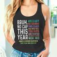 Bruh This Year Was Goated No Cap 面白い 学校最後の日 タンクトップ