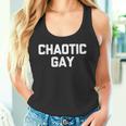 Chaotic Gay 面白い ゲイプライド ユーモア Lgbtq Gay タンクトップ