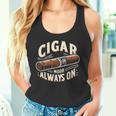 Cigar Mood Always On Cigar ファニーグラフィックtシャツ タンクトップ