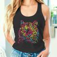 Colorful Tiger Tigers Fashion Graphic タンクトップ