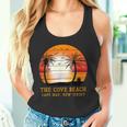 The Cove Beach Cape May New Jersey ビンテージ サンセット レトロ 太陽 タンクトップ