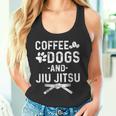 Divertidos Perros De Café Jiu Jitsu Y Artes Marciales Jiu Camiseta sin mangas