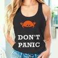 Don't Panic Rustacean Ferris The Crab Rustプログラミング 長袖tシャツ タンクトップ
