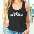 Elder Millennial 面白いことわざ皮肉なノベルティ クール タンクトップ