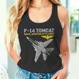 F-14 Tomcatが動作しています。最高の海軍航空。 タンクトップ