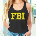 Fbi連邦捜査官事務所両面 タンクトップ