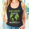 Flat Earthociety Flat Earther Conspiracy Theory タンクトップ