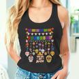 Fun Dia De Los Muertos メキシコシュガースカル タンクトップ