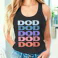 Modern Repeated Text Dod タンクトップ