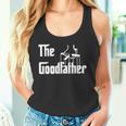 The Goodfather 父の日 ギフト グラフィック ホワイト タンクトップ