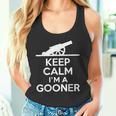 Gooner フットボールファン Keep Calm Gooner アーセナルギフト タンクトップ
