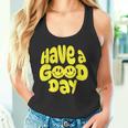 Have A Good Day レトロ ハッピーフェイス 90年代 スマイルフェイス 美学 タンクトップ