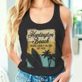 Huntington Beachurf City California アンティーク調サーフィン タンクトップ