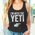 I'm With The Yeti お揃いのyetiコスチュームシャツ タンクトップ