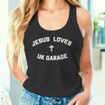 Jesus Loves Uk Garage タンクトップ