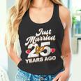 Just Married 25 Years Ago シルバーウェディング タンクトップ