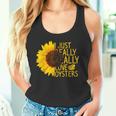 I Just Really Love Oysters ギフト レディース メンズ Mollusc ひまわり タンクトップ